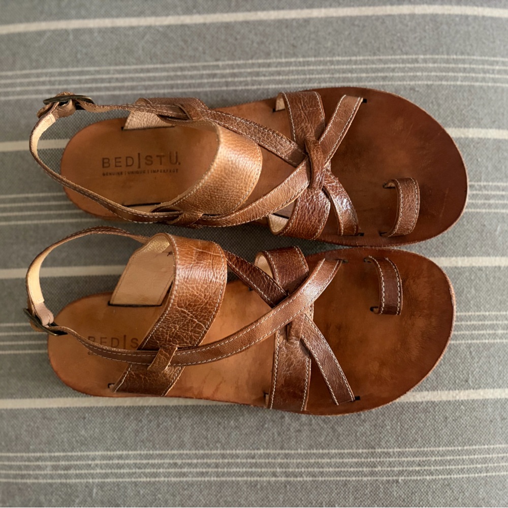 BED|STU Manati Sandal - Tan Rustic size 9